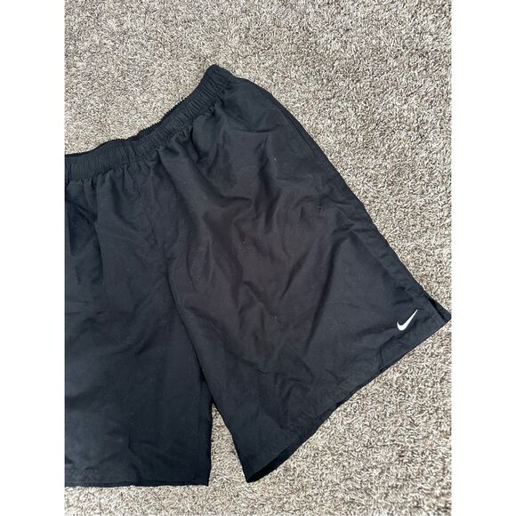 Nike Solid Essential Lap 9" Volley Shorts Swim Trunks Lined Beach Men’s Size XL - Picture 4 of 9